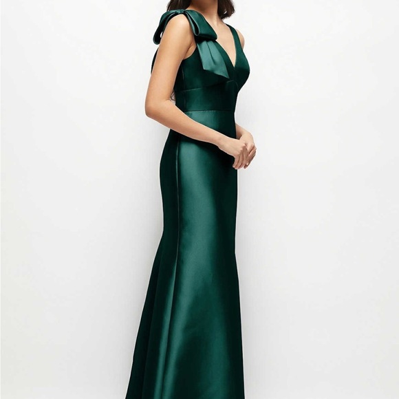 ALFRED SUNG Deep Green Maxi Dress - Picture 1 of 5